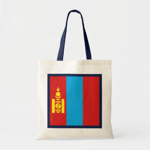 Bolsa Tote Saco da bandeira de Mongolia
