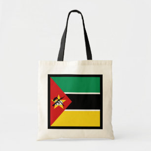 Bolsa Tote Saco da bandeira de Mozambique