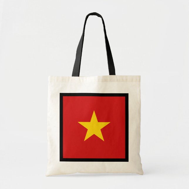 Bolsa Tote Saco da bandeira de Vietnam (Frente)
