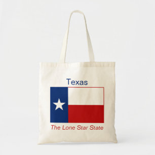Bolsa Tote Saco da bandeira do Texan