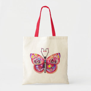 Bolsa Tote Saco da borboleta da fantasia