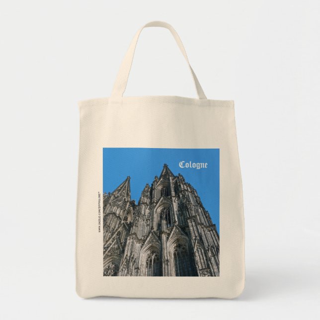 Bolsa Tote Saco da Catedral de Colônia (Frente)