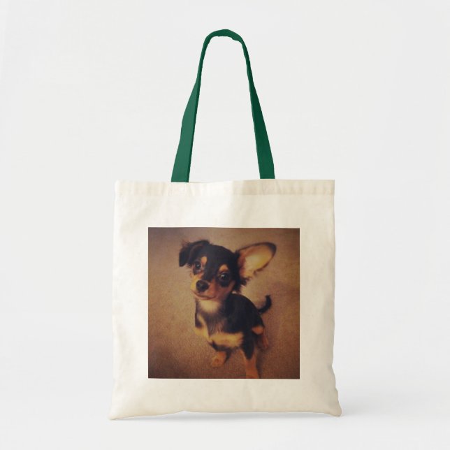 Bolsa Tote Saco da chihuahua (Frente)