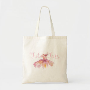 Bolsa Tote Saco da dança dos pequenos do tutu
