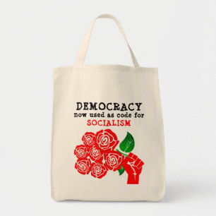 Bolsa Tote Saco da democracia