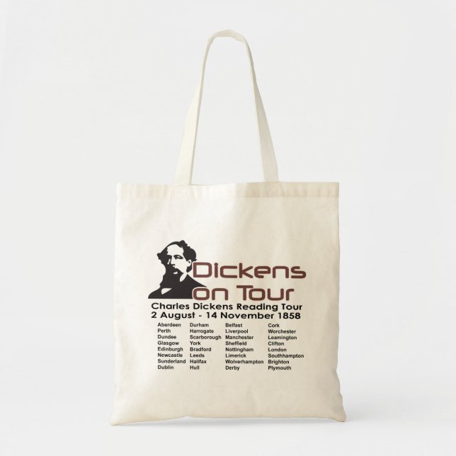 Bolsa Tote Saco da Dickens-Excursão (Frente)