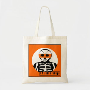 Bolsa Tote Saco da doçura ou travessura de Ninja