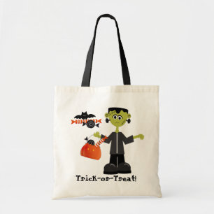 Bolsa Tote Saco da doçura ou travessura do Dia das Bruxas