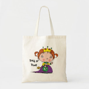 Bolsa Tote Saco da doçura ou travessura do Dia das Bruxas