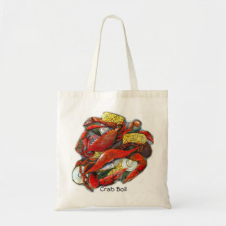 Bolsa Tote Saco da fervura do caranguejo
