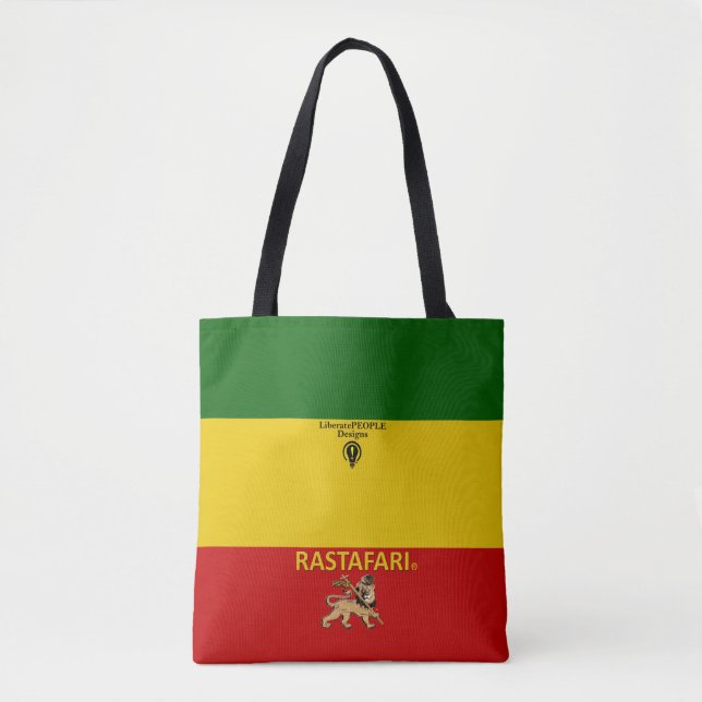Bolsa Tote Saco da forma de Rastafarian para ela (Frente)