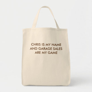 Bolsa Tote saco da garagem