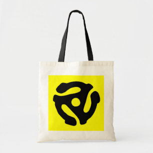 Bolsa Tote Saco da inserção do registro de 45 RPM