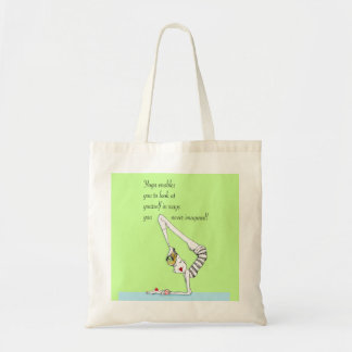 Bolsa Tote Saco da ioga da pose da ioga para ela!