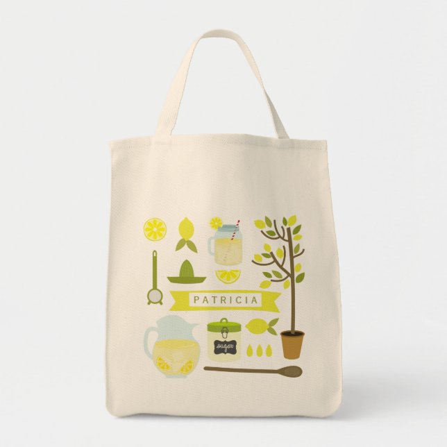 Bolsa Tote Saco da limonada (Frente)