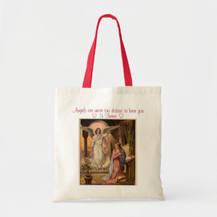 Bolsa Tote saco da mensagem do anjo