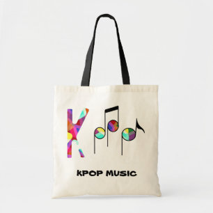 Bolsa Tote Saco da música de KPOP!