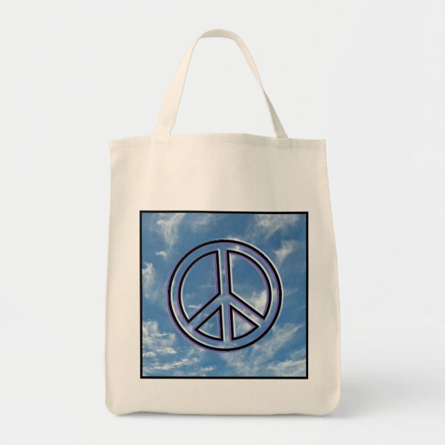 Bolsa Tote Saco da paz (Frente)