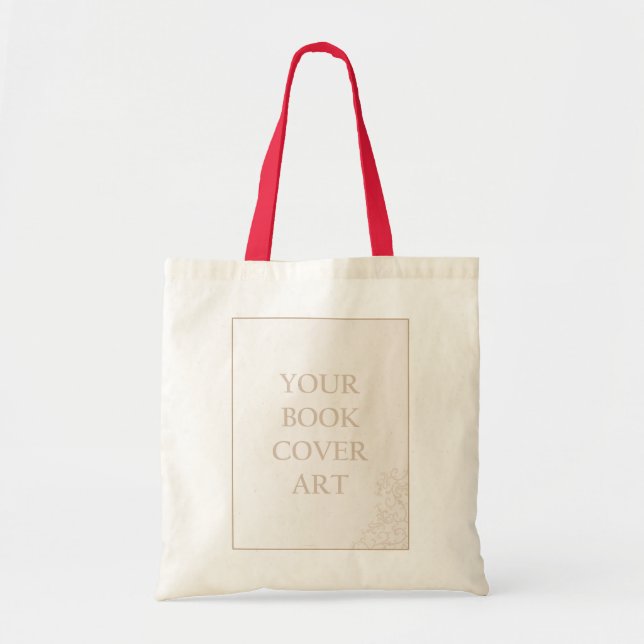Bolsa Tote Saco da promoção do livro (Frente)
