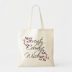 Bolsa Tote Saco da serenidade floral