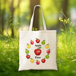 Bolsa Tote Saco da Temporada de Colheita de Maçãs