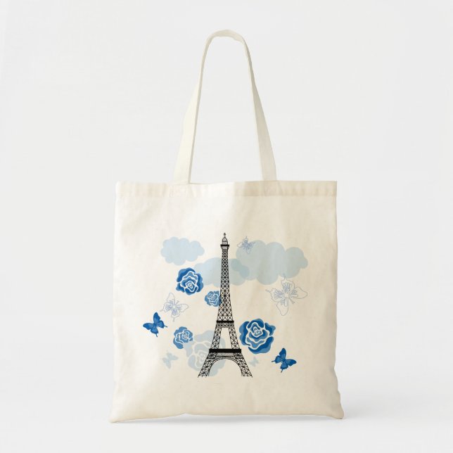 Bolsa Tote Saco da torre Eiffel (Frente)