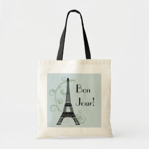 Bolsa Tote Saco da torre Eiffel