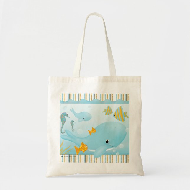 Bolsa Tote Saco da vista para o mar (Frente)