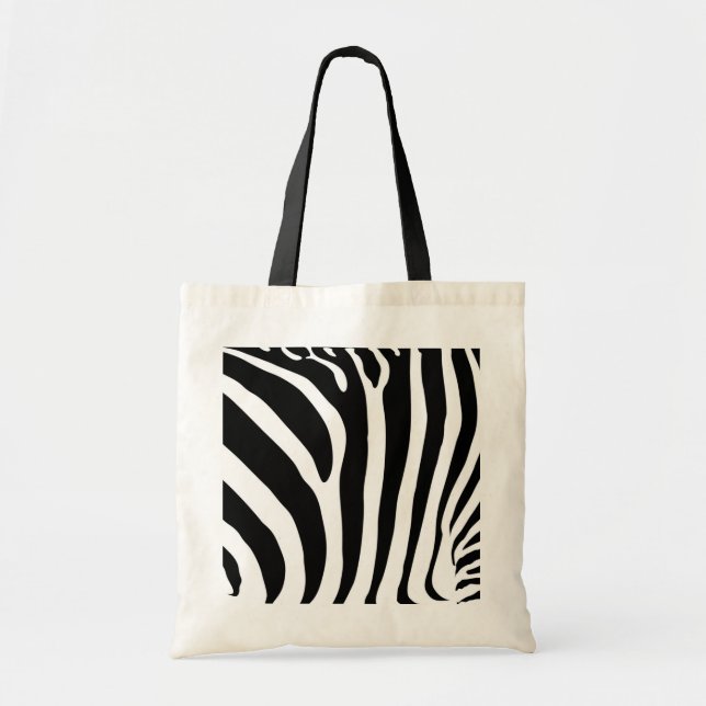 Bolsa Tote Saco da zebra (Frente)