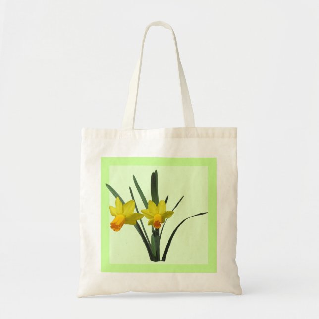 Bolsa Tote Saco - Daffodils (Frente)