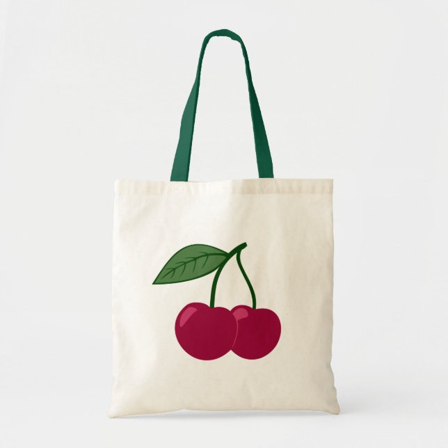 Bolsa Tote Saco das cerejas (Frente)