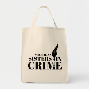 Bolsa Tote Saco das Irmãs do Michigan em Crime