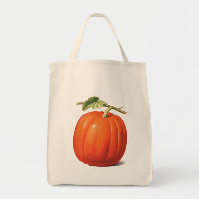 Bolsa Tote Saco de Abóbora (Frente)