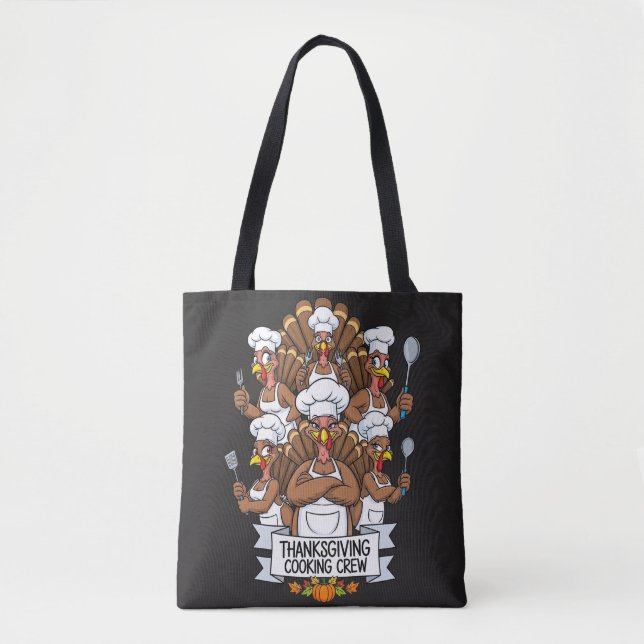 Bolsa Tote Saco de Ação de Graças (Frente)