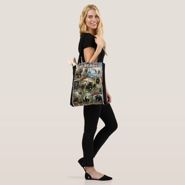 Bolsa Tote Saco de ajuda para salvar ursos (No(a) Modelo)