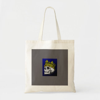 BOLSA TOTE SACO DE ALGODÃO COM REI DO CRÂNIO DO MORTO