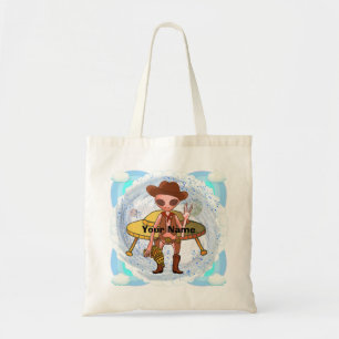 Bolsa Tote Saco de Alienígena do Cowboy