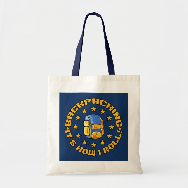 Bolsa Tote Saco de BACKPACK - escolha estilo e cor (Frente)