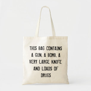 Bolsa Tote Saco de Badass