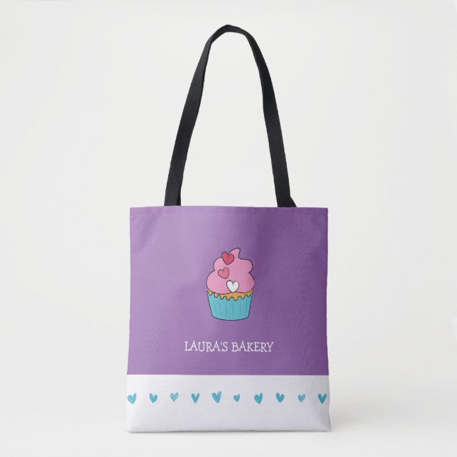 Bolsa Tote Saco de Banho Personalizado para Crianças (Frente)