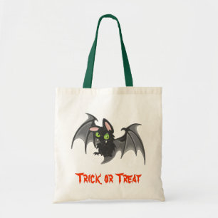 Bolsa Tote Saco de Bat Cute do Halloween