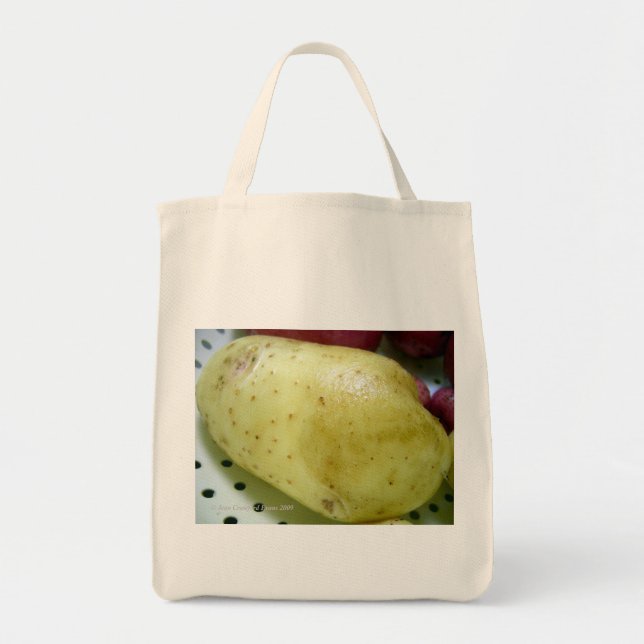 Bolsa Tote Saco de batata Yukon Gold (Frente)