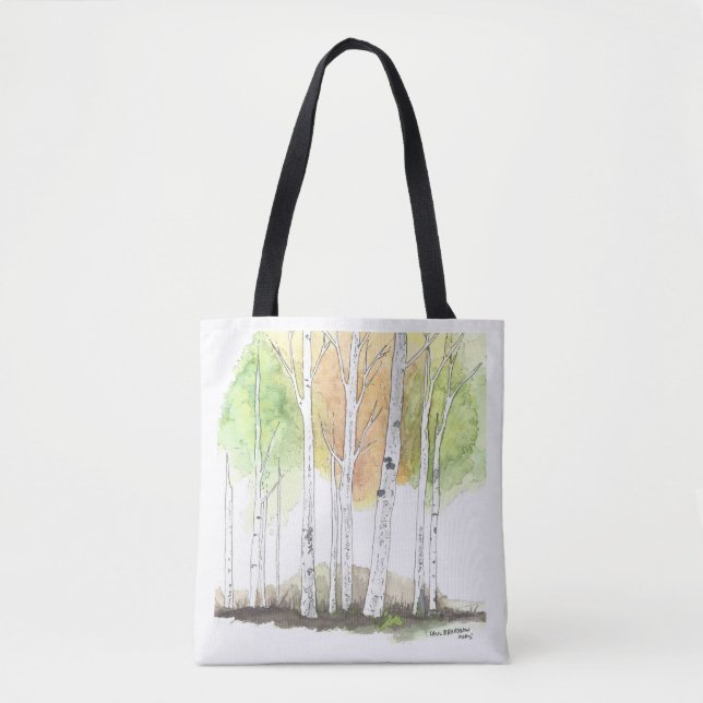 Bolsa Tote saco de bétula (Frente)