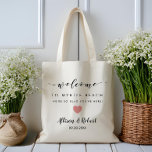 Bolsa Tote Saco de Boas-Vindas para Destino do Hotel, Rosa<br><div class="desc">Encham esta mala adorável com as suas guloseimas favoritas para receber convidados para o seu casamento!</div>