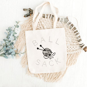 Bolsa Tote Saco de Bola Engraçado
