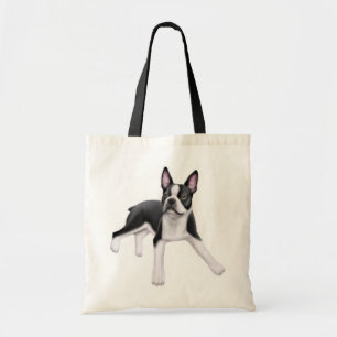Bolsa Tote Saco de Boston Terrier