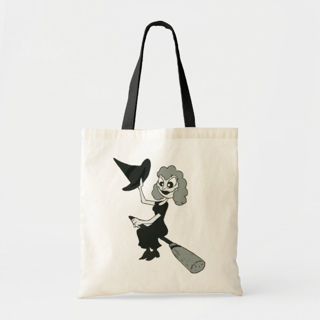 Bolsa Tote Saco de bruxa de Halloween (Frente)