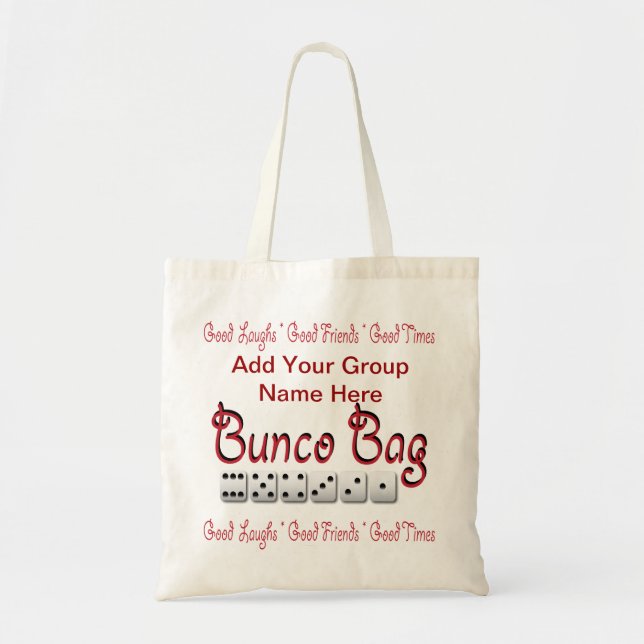 Bolsa Tote Saco de Bunco (Frente)