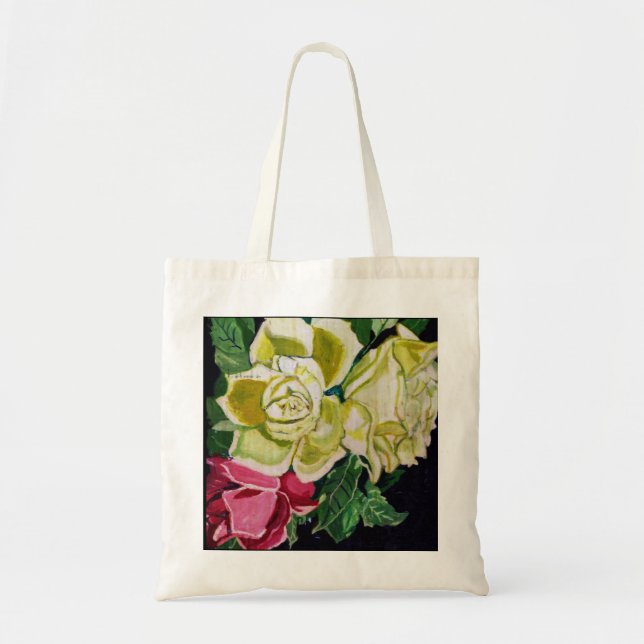 Bolsa Tote Saco de BUQUÊ FLOR (Frente)
