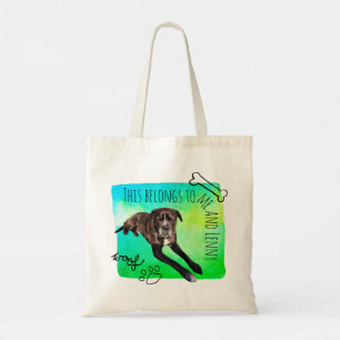 Bolsa Tote Saco de cachorro boxer